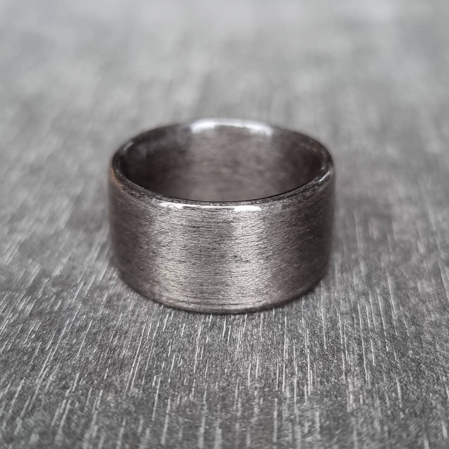 Grey tulipwood ring - Bespoke hand made bent wood ring - Custom wooden wedding band - Alternative engagement - anniversary gift - Natural