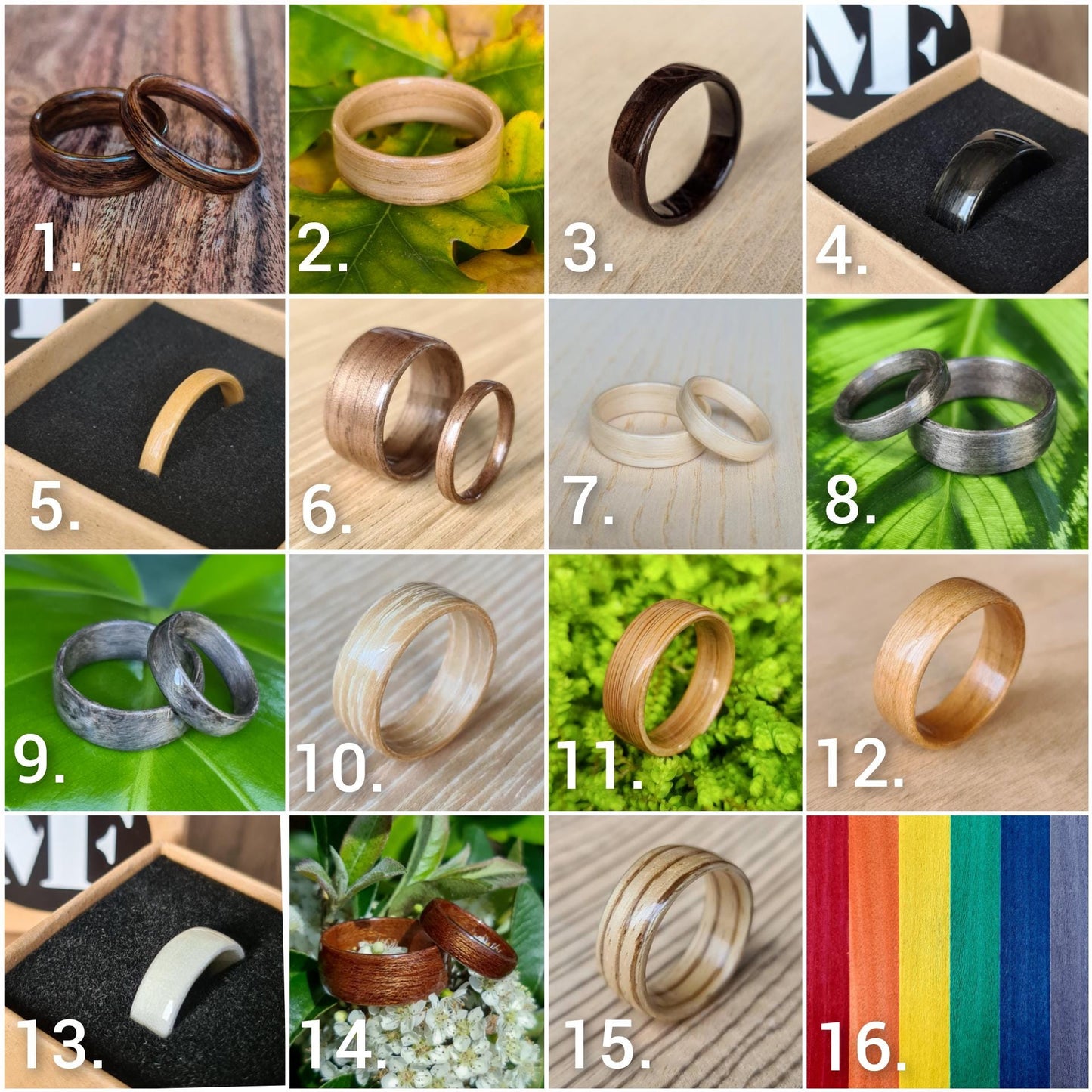 Memorial pet ash ring, smokedeucalyptus & blue tulipwood, crushed blue opal and silver inlays hand made bent wood ring