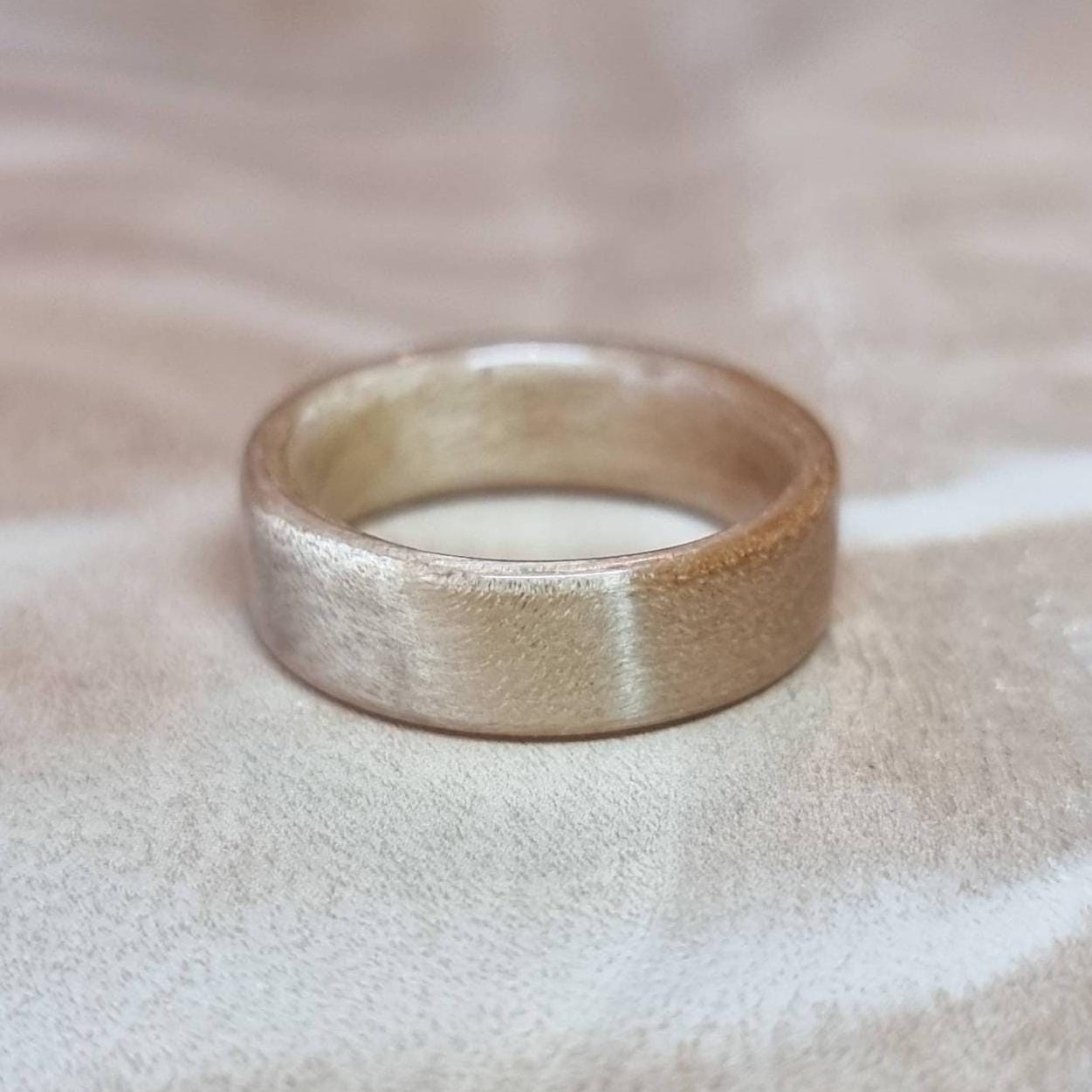 Willow ring - Hand made bent wood ring - Wooden wedding band - Engagement ring - Natural jewellery