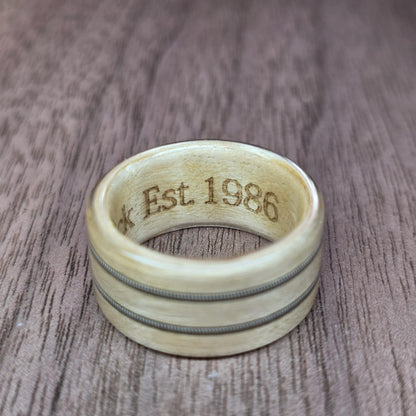 Ring inscription - To be purchased alongside a wooden ring